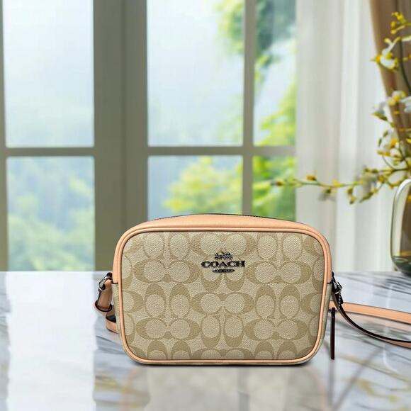 Coach CR135 Signature Jamie Camera Bag Crossbody Handbag - Picture 5 of 8